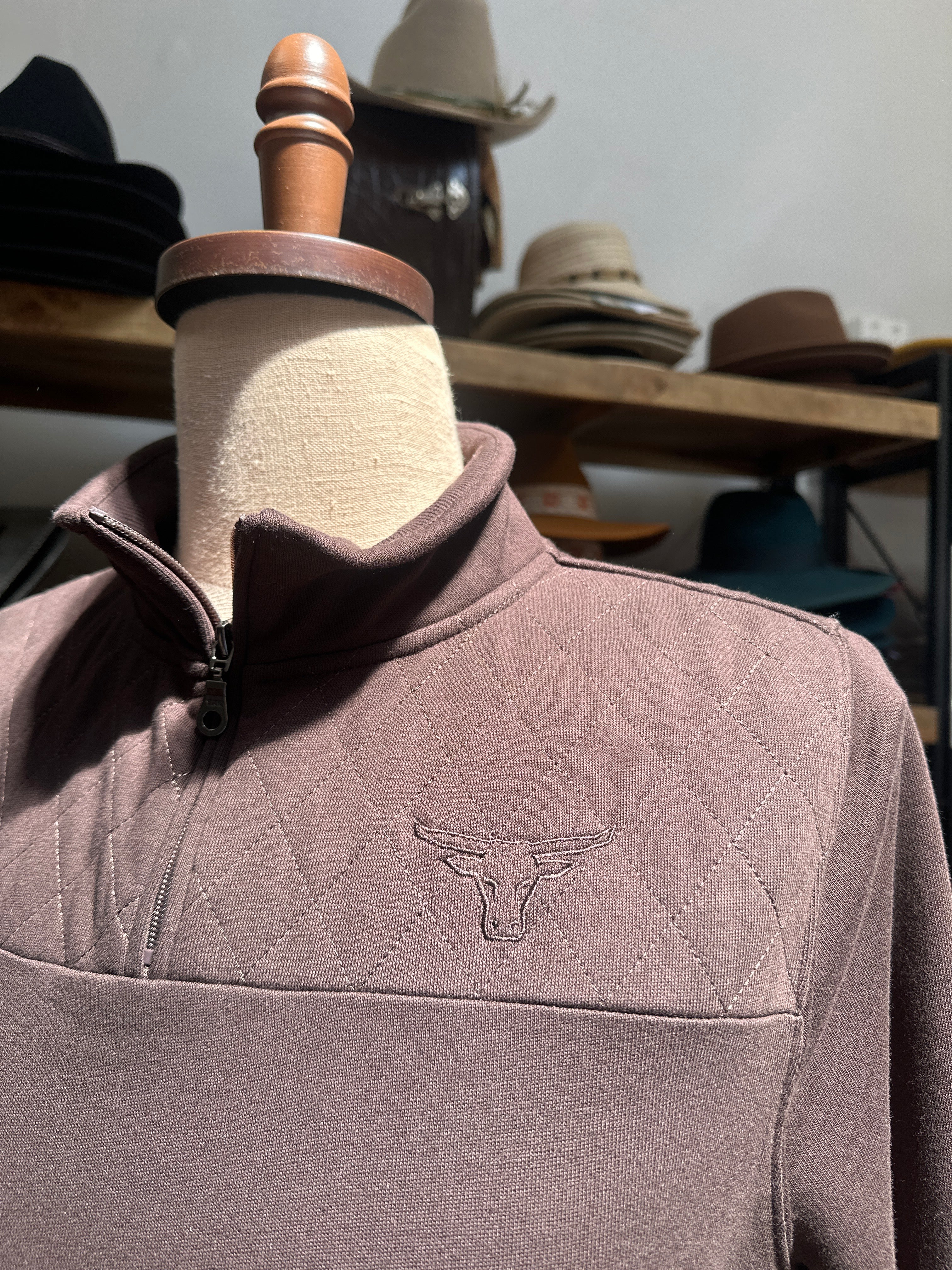 Pure Western Troy Mens Zip Pullover