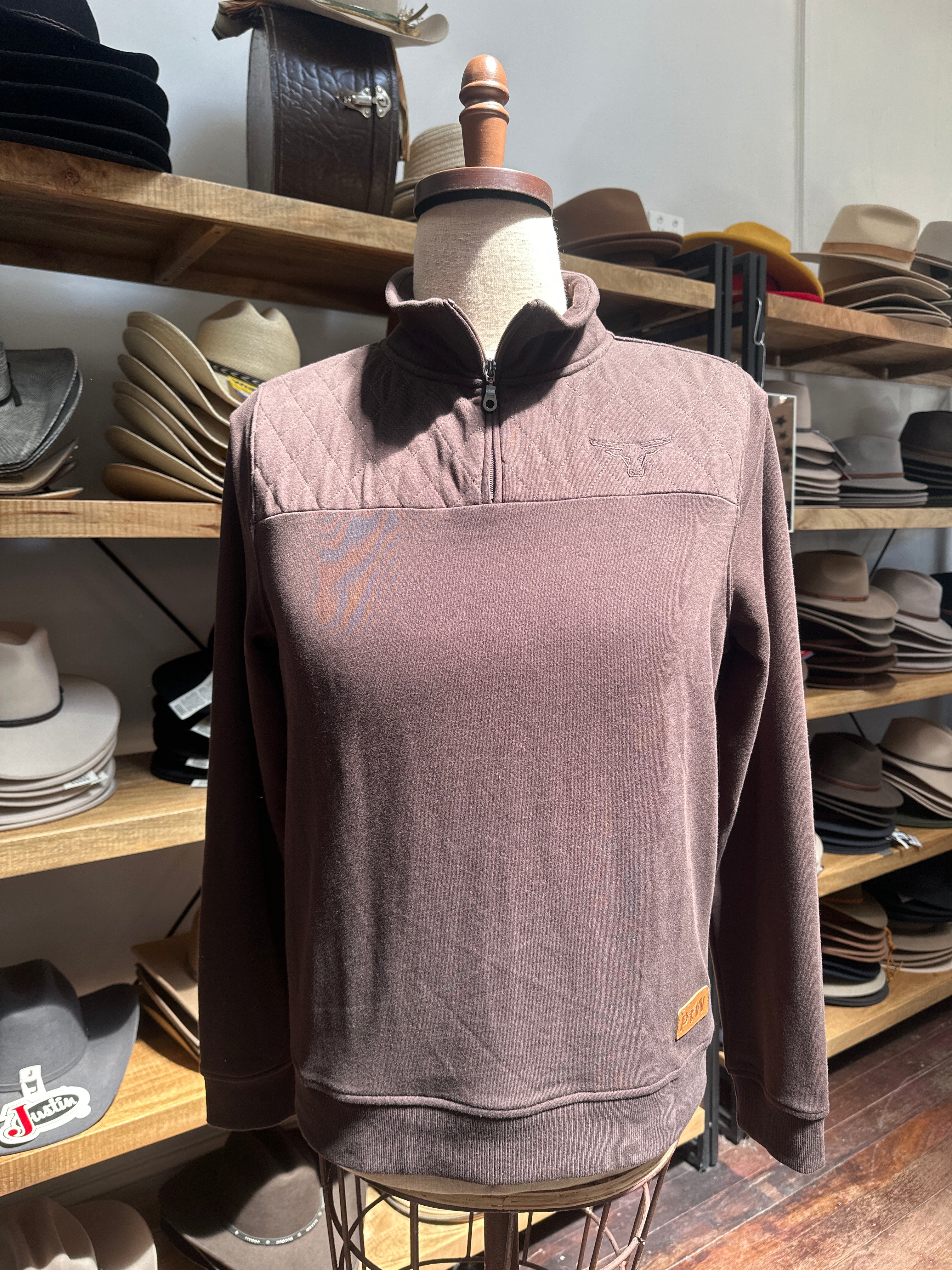 Pure Western Troy Mens Zip Pullover