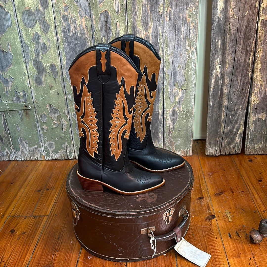 Urban Dust Pink Eagle Cowgirl Boot