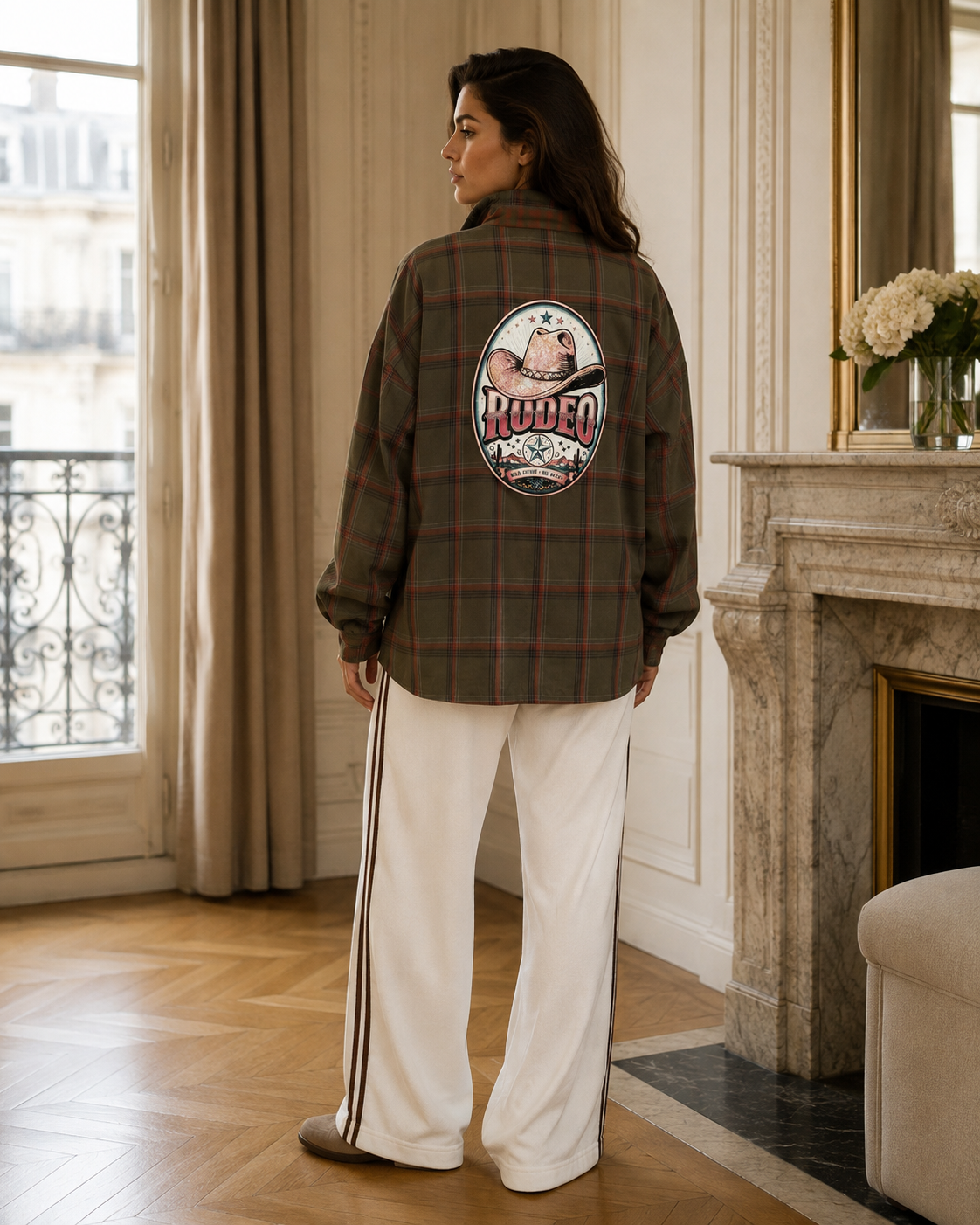NINE NINE SIX SHIRT RODEO GINGHAM