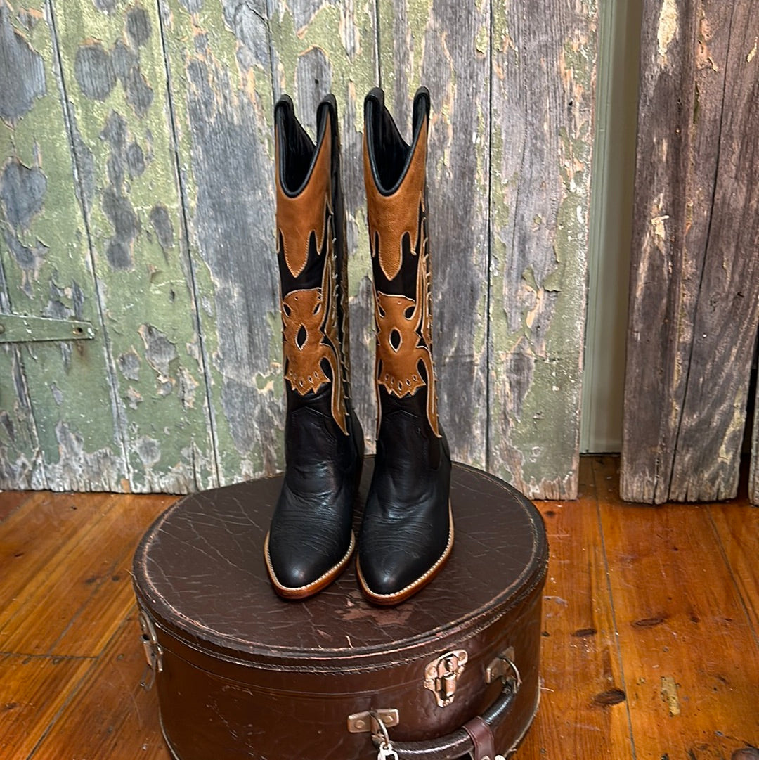 Urban Dust Pink Eagle Cowgirl Boot