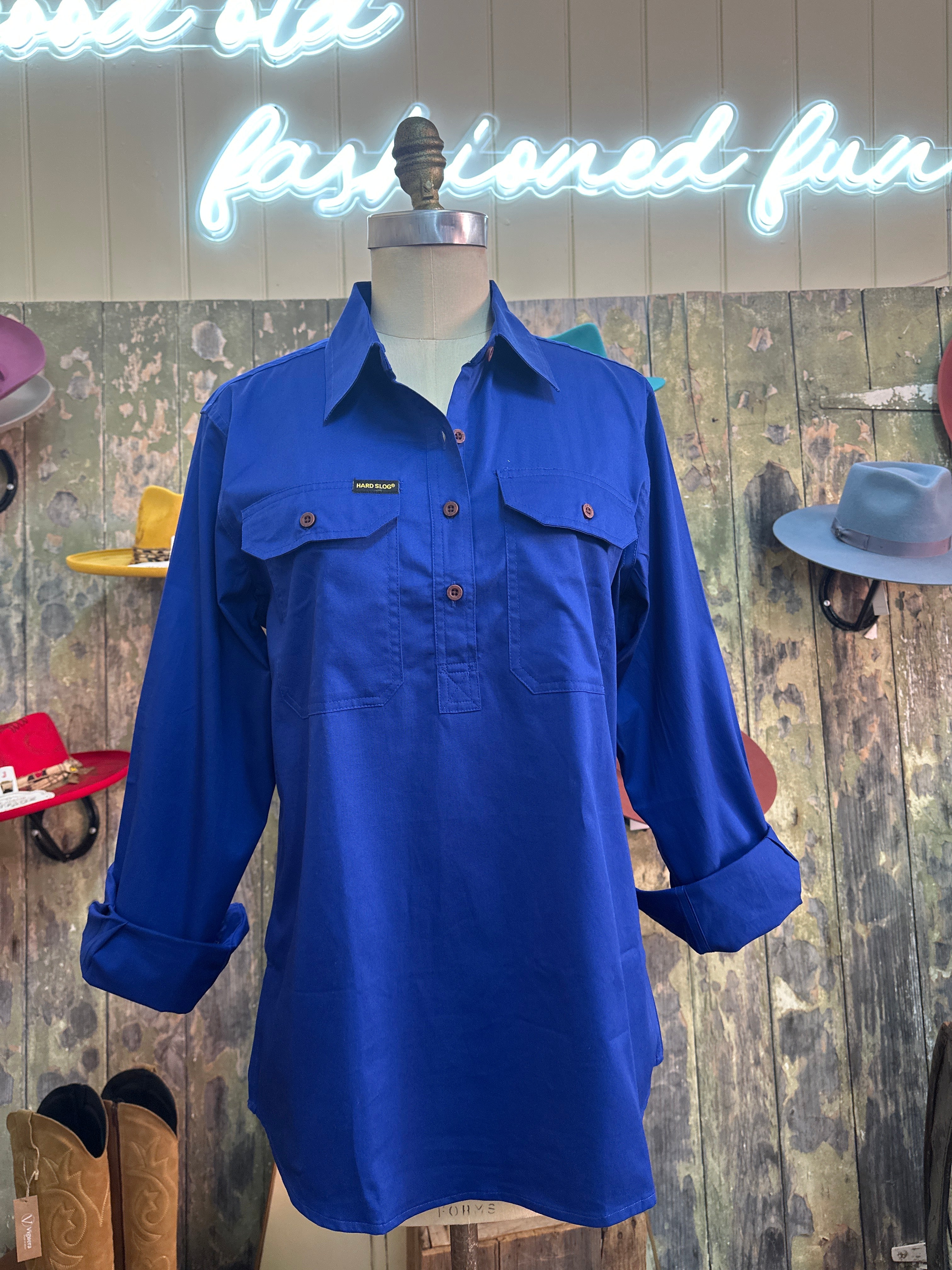 Hard Slog Light Weight Pure Cotton Shirt