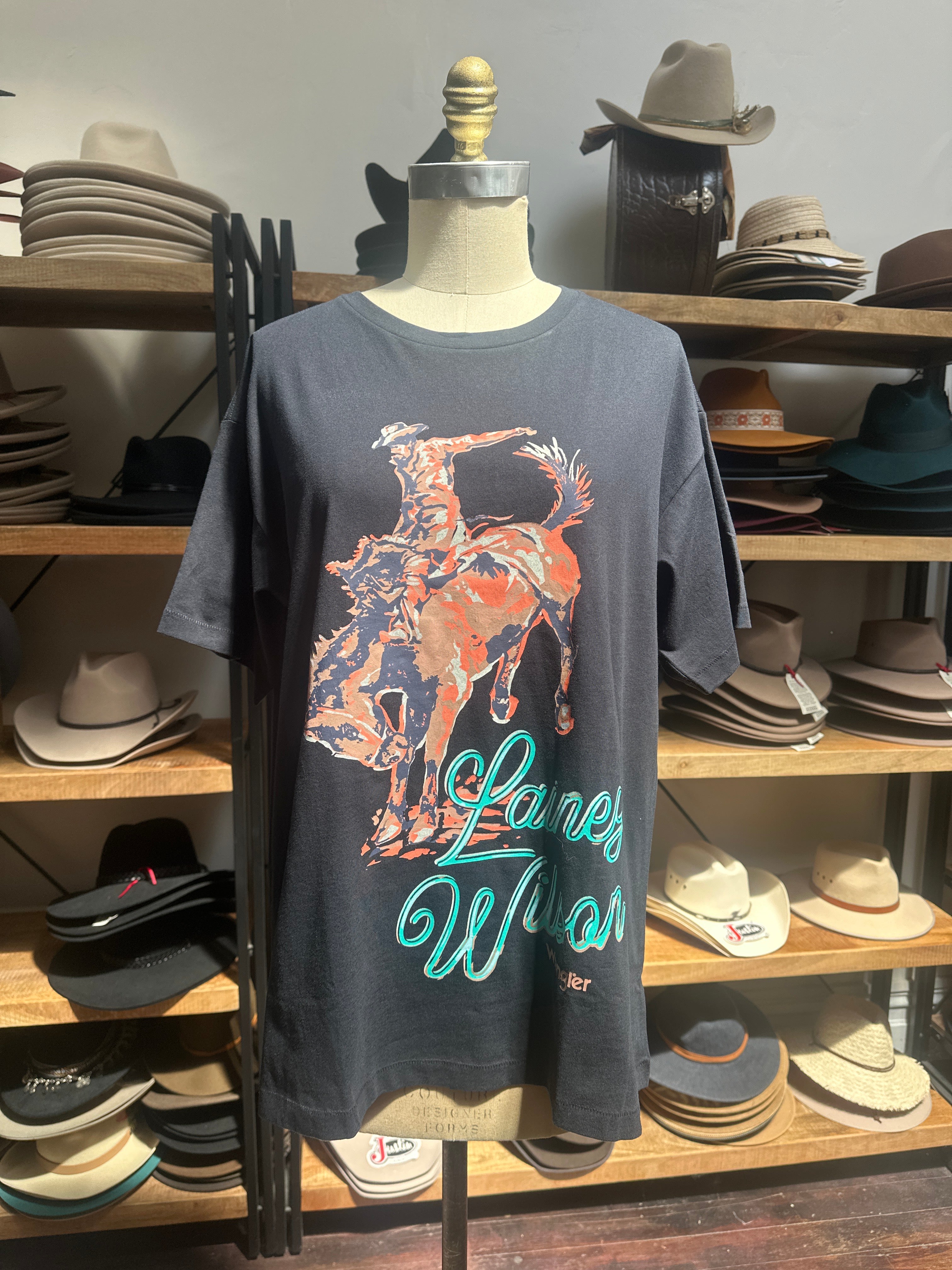 Lainey Wilson x Wrangler Work Oversized T.Shirt
