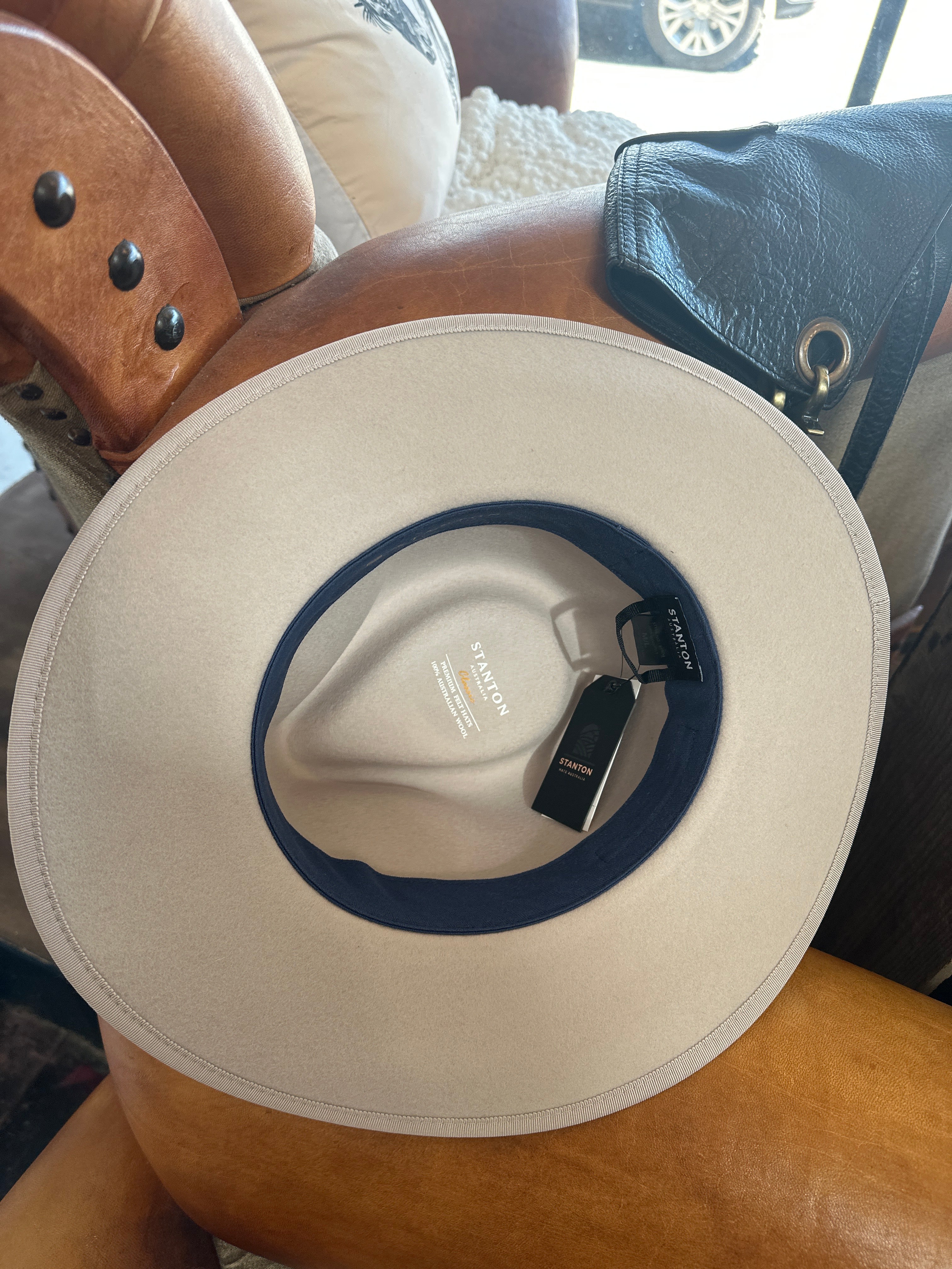 Urban Dust Western Felt Fedora - SF404