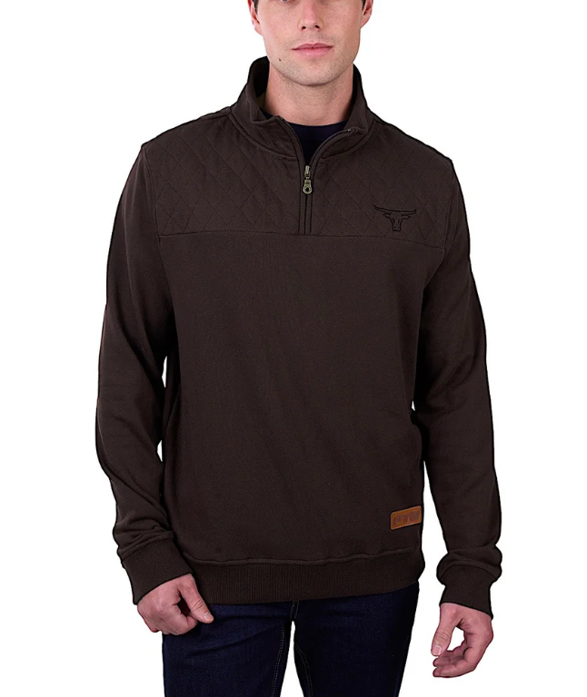 Pure Western Troy Mens Zip Pullover