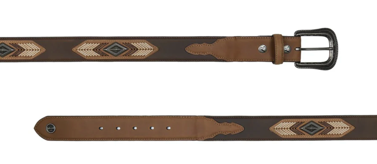 Wrangler Mens Jonas Leather Belt
