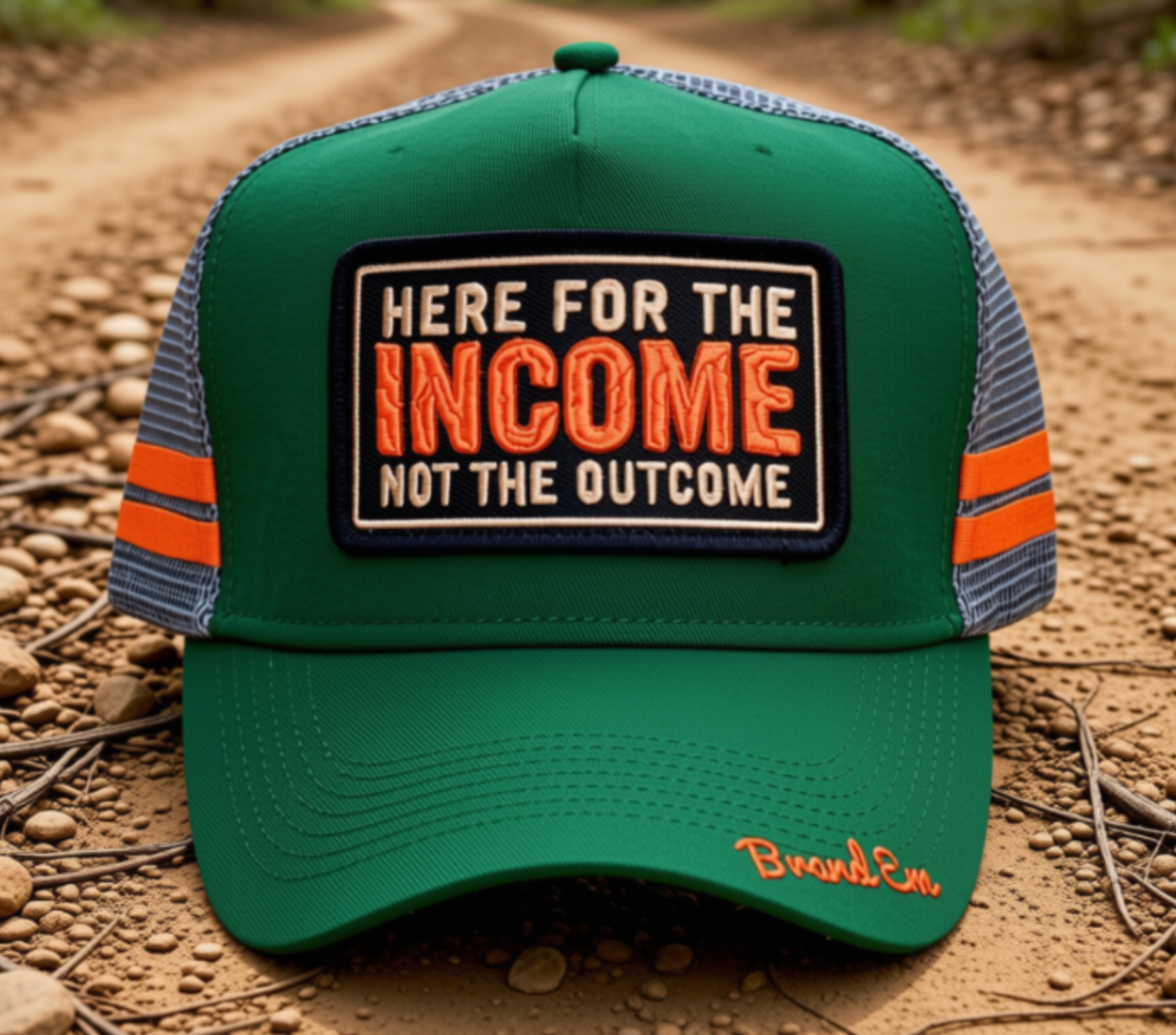 Urban Dust Here For The Income Trucker Cap