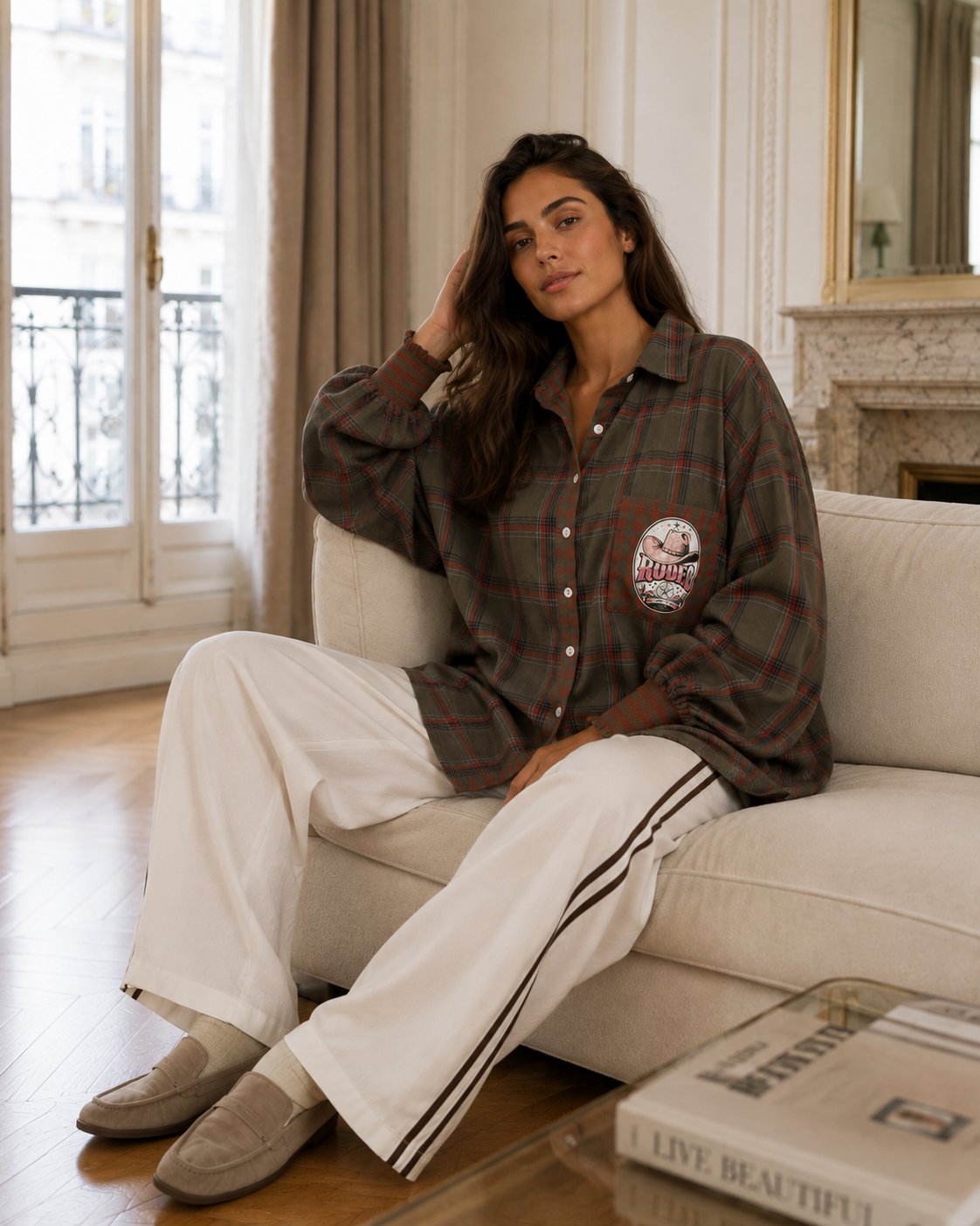 NINE NINE SIX SHIRT RODEO GINGHAM